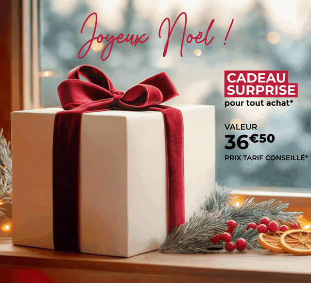 Cadeau surprise valeur 36,50€*