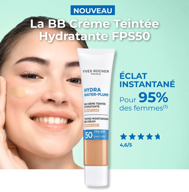Nouveau : BB Crème Teintée Hydratante FPS50