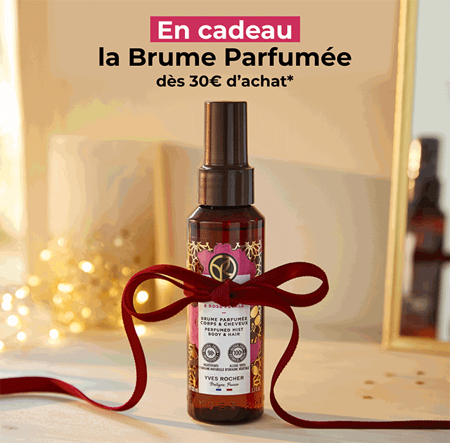 En cadeau La Brume Parfumée offerte dès 30€ d’achat*